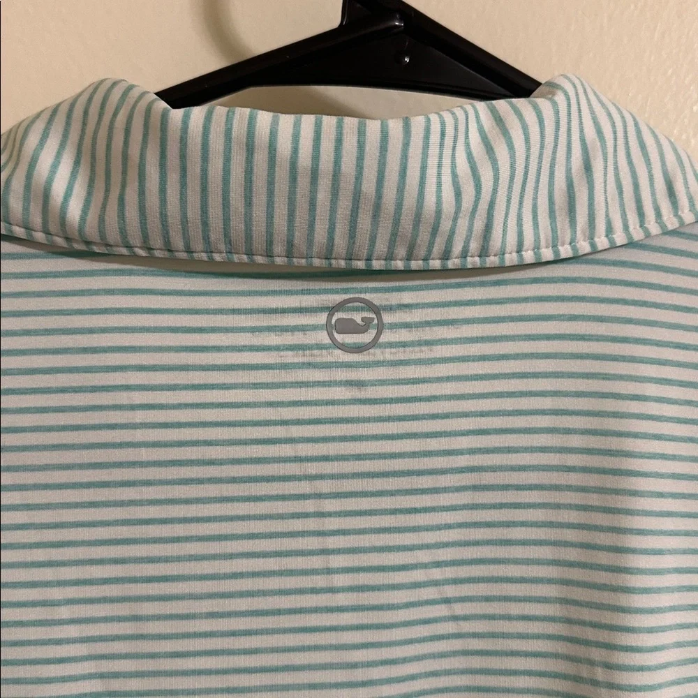 EUC Vineyard Vines‎ Boys On the Go Sankaty Striped Short Sleeve Polo XL